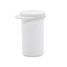 That's the sound of a medicine bottle being opened.